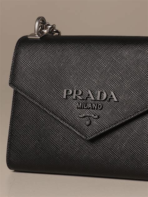 prada bag with card